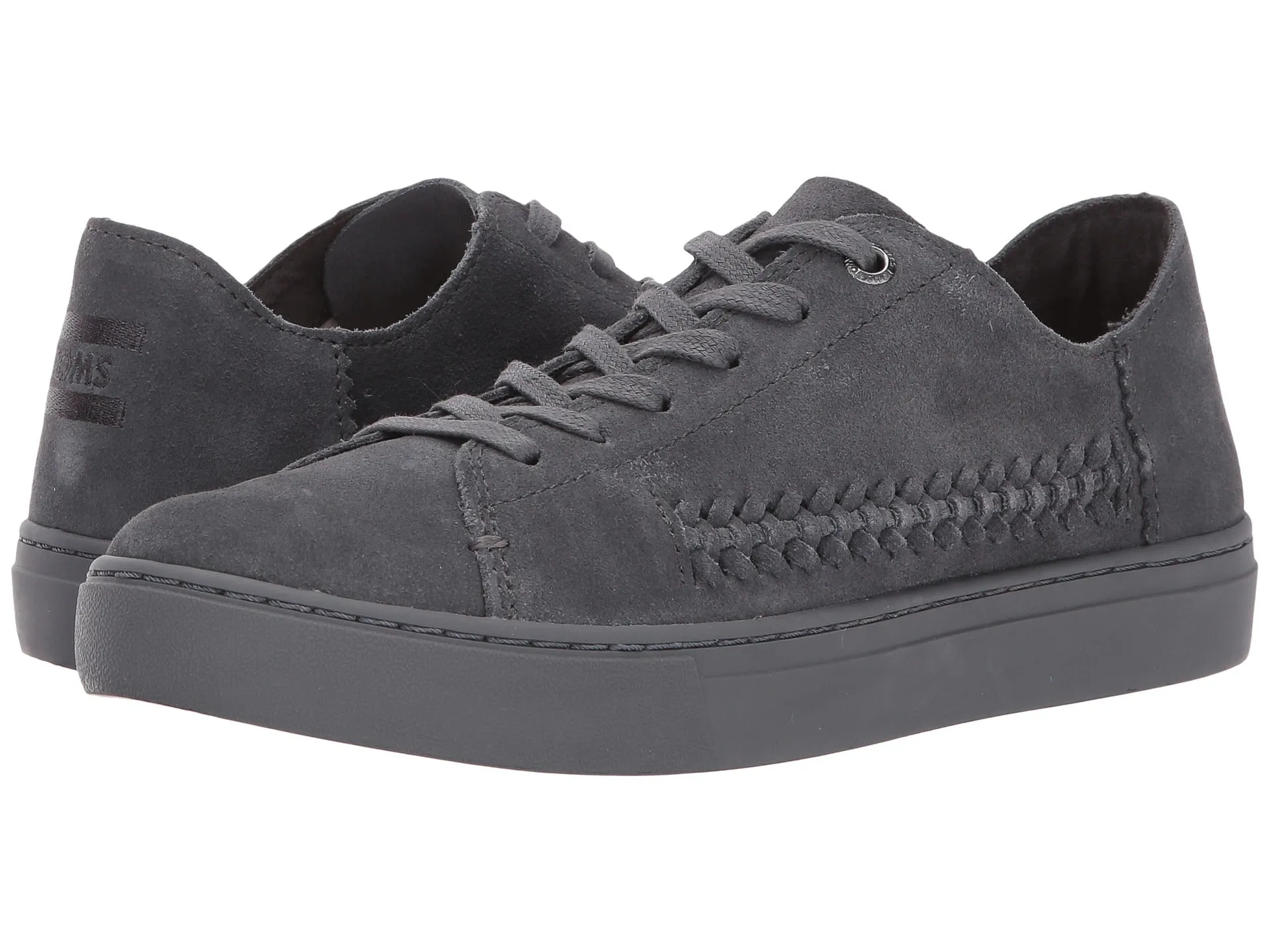 TOMS Suede Monochrome Deconstructed Lenox Women | Forged Iron Grey (10010841)