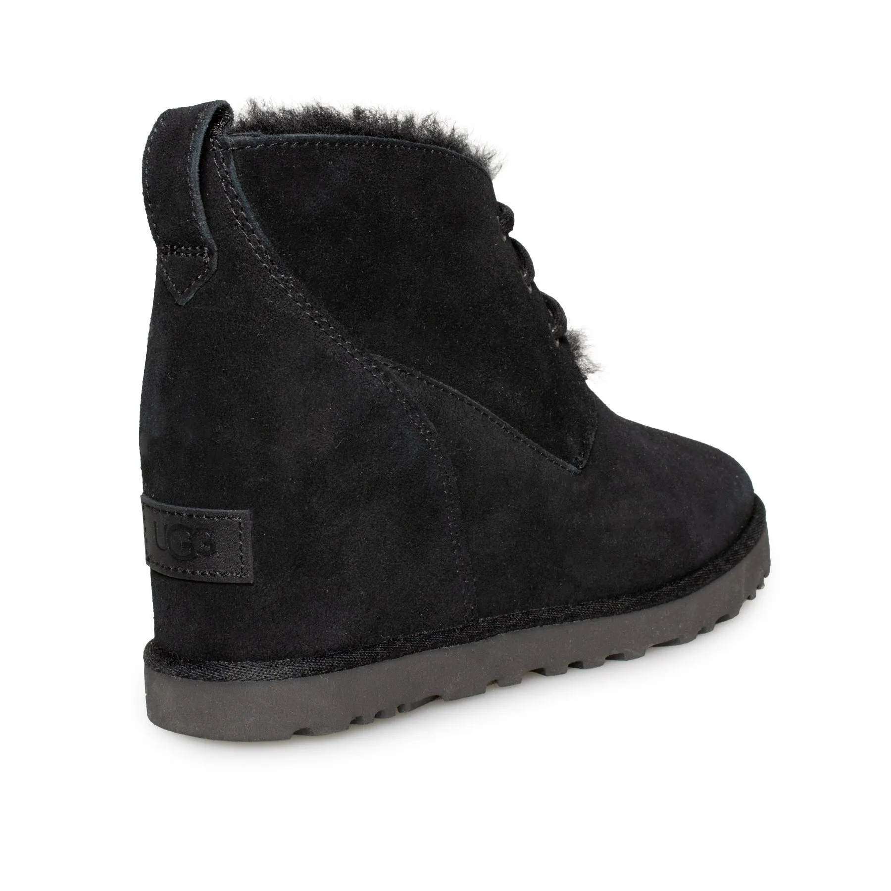 UGG Classic Femme Lace Black Bootie - Women's