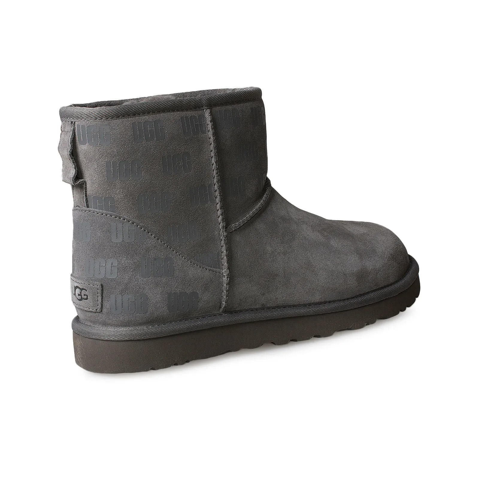 UGG Classic Mini II UGG Print Charcoal Boots - Men's