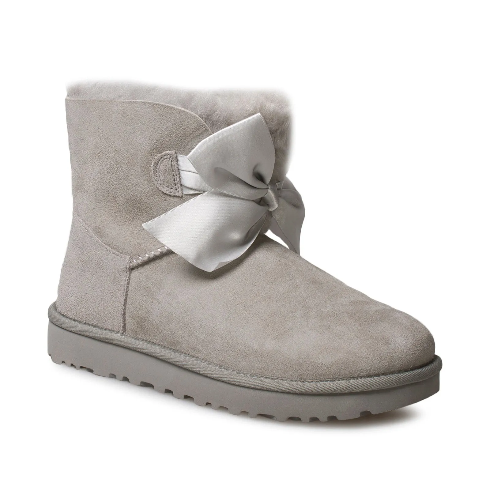 UGG Gita Bow Mini Seal Boots - Women's