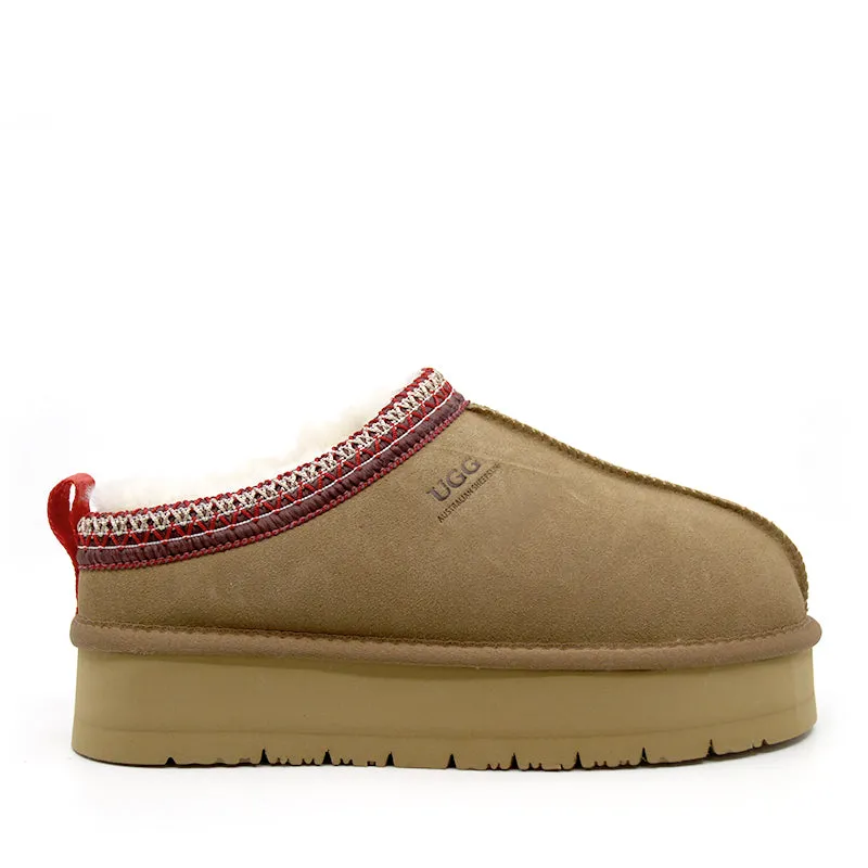 UGG Hayati Tasman Platform Slippers