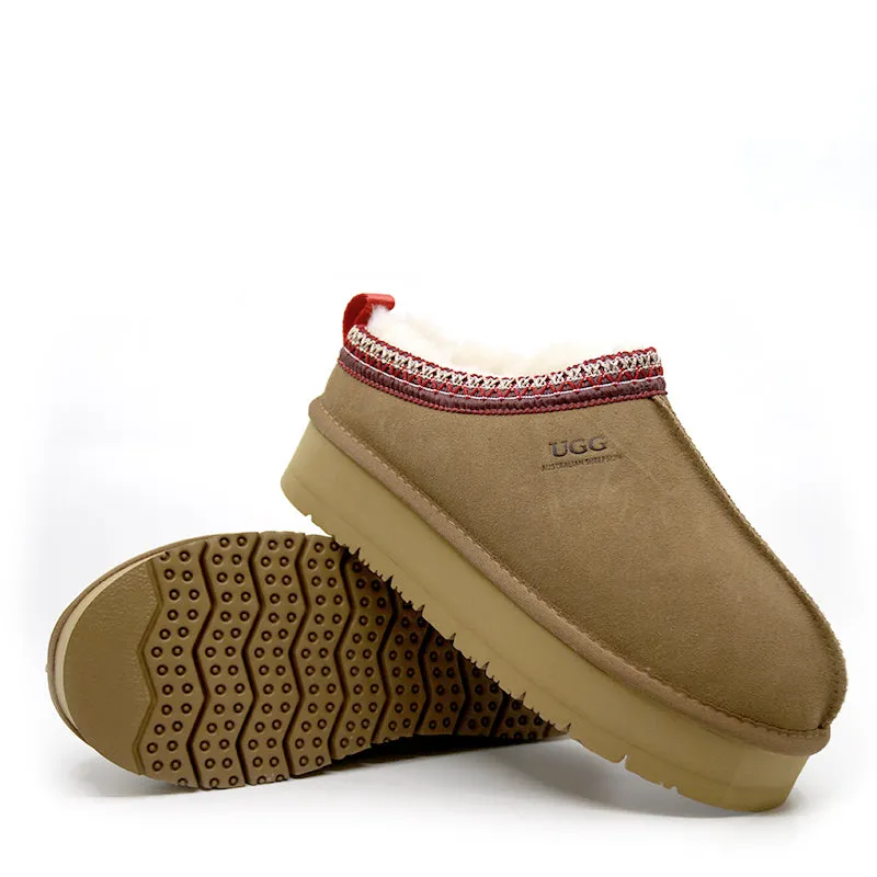 UGG Hayati Tasman Platform Slippers