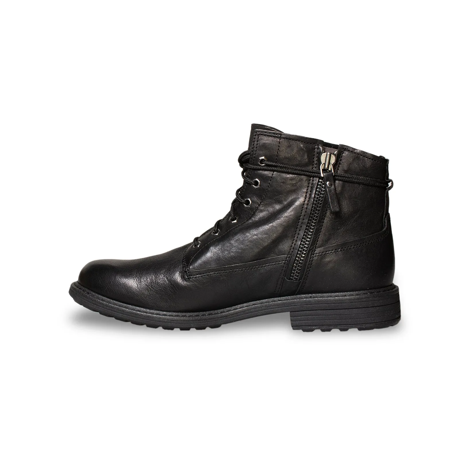 UGG Morrison Lace-up Black Boots - Men's