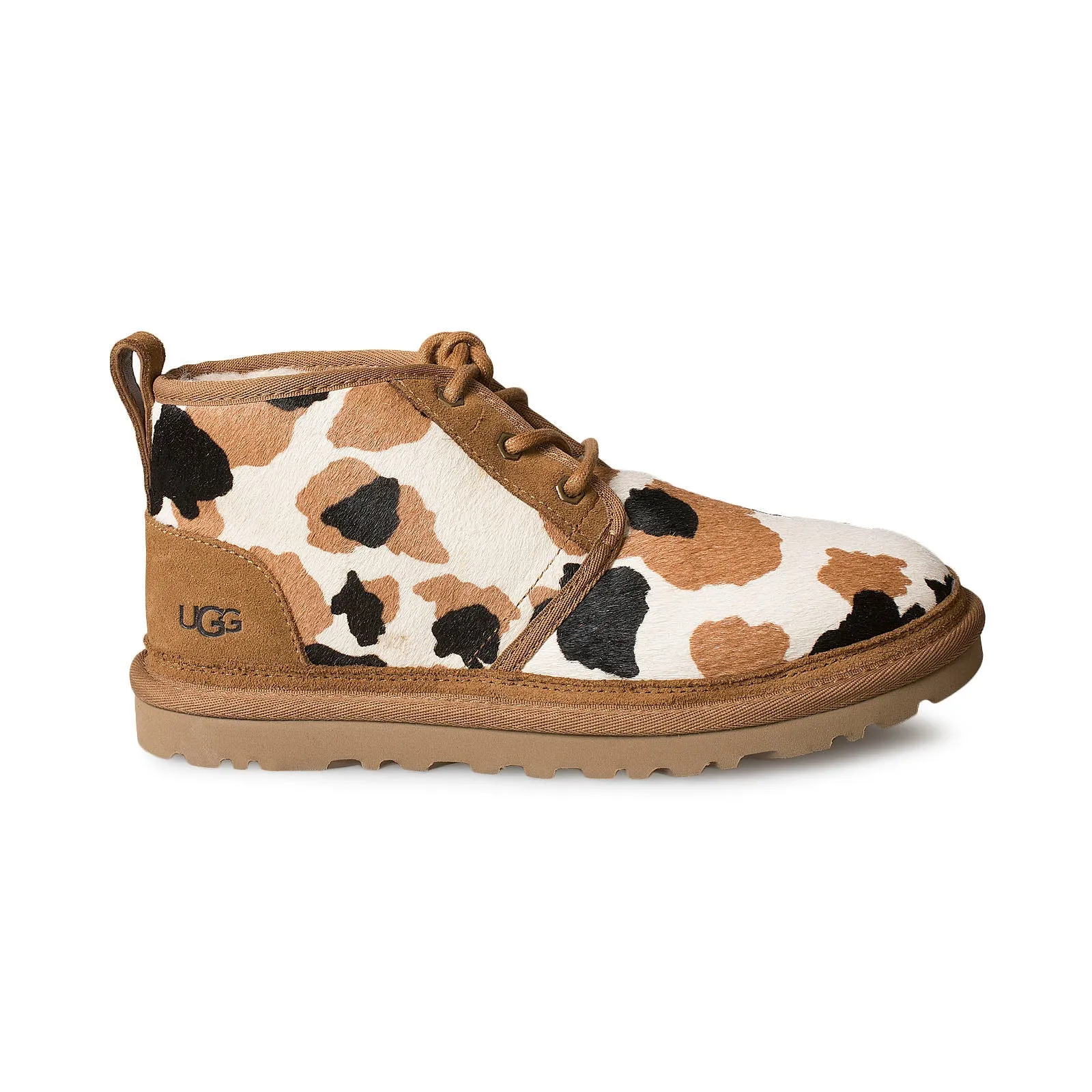 UGG Neumel Cow Print Chestnut Boots - Men's