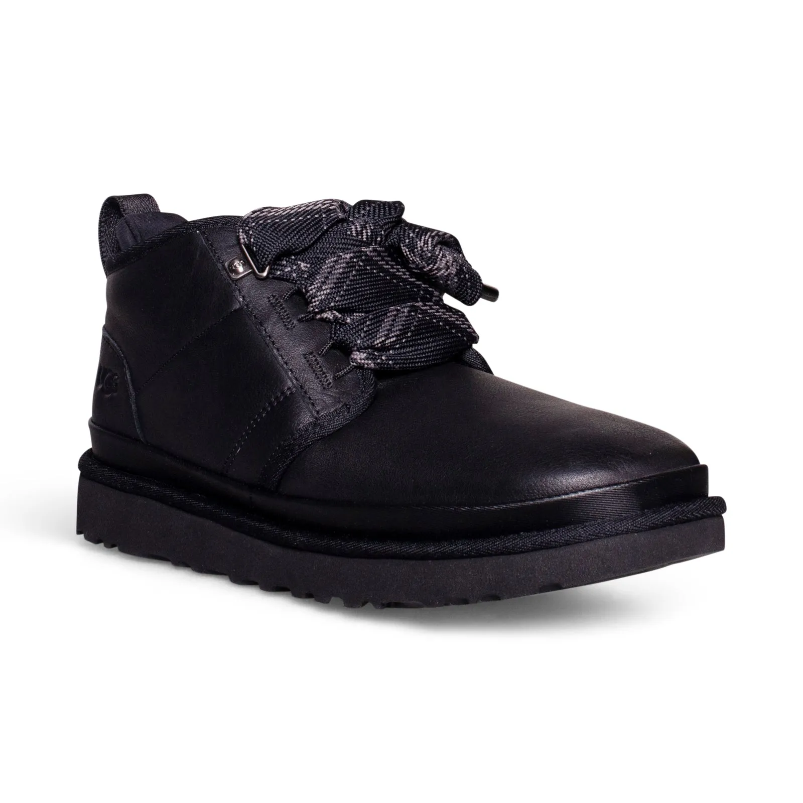 UGG Neumel FT Black Leather Boots - Men's