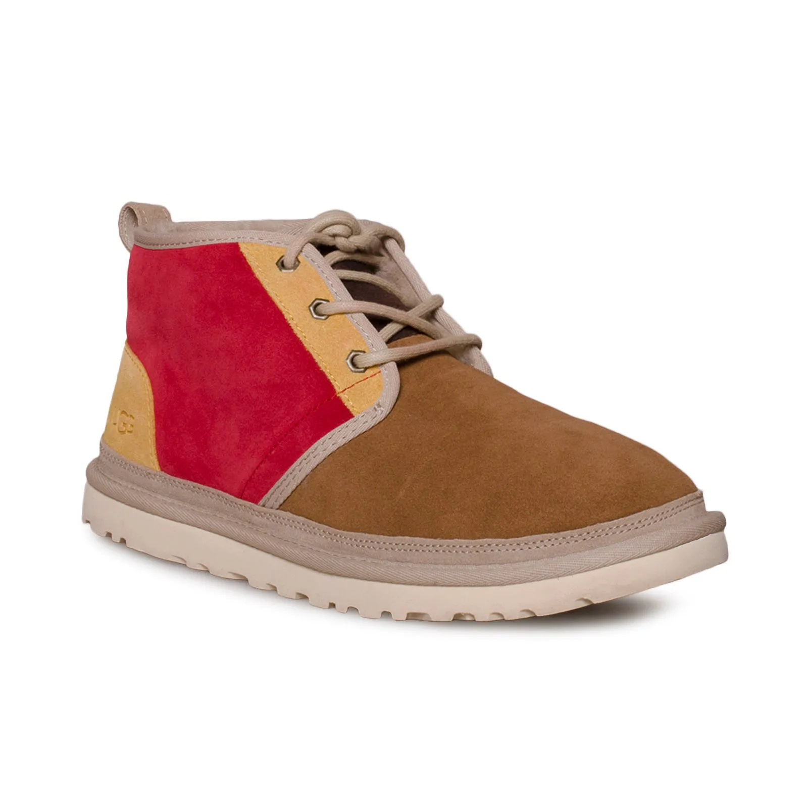 UGG Neumel Mashup Chestnut / Samba Red Boots - Men's