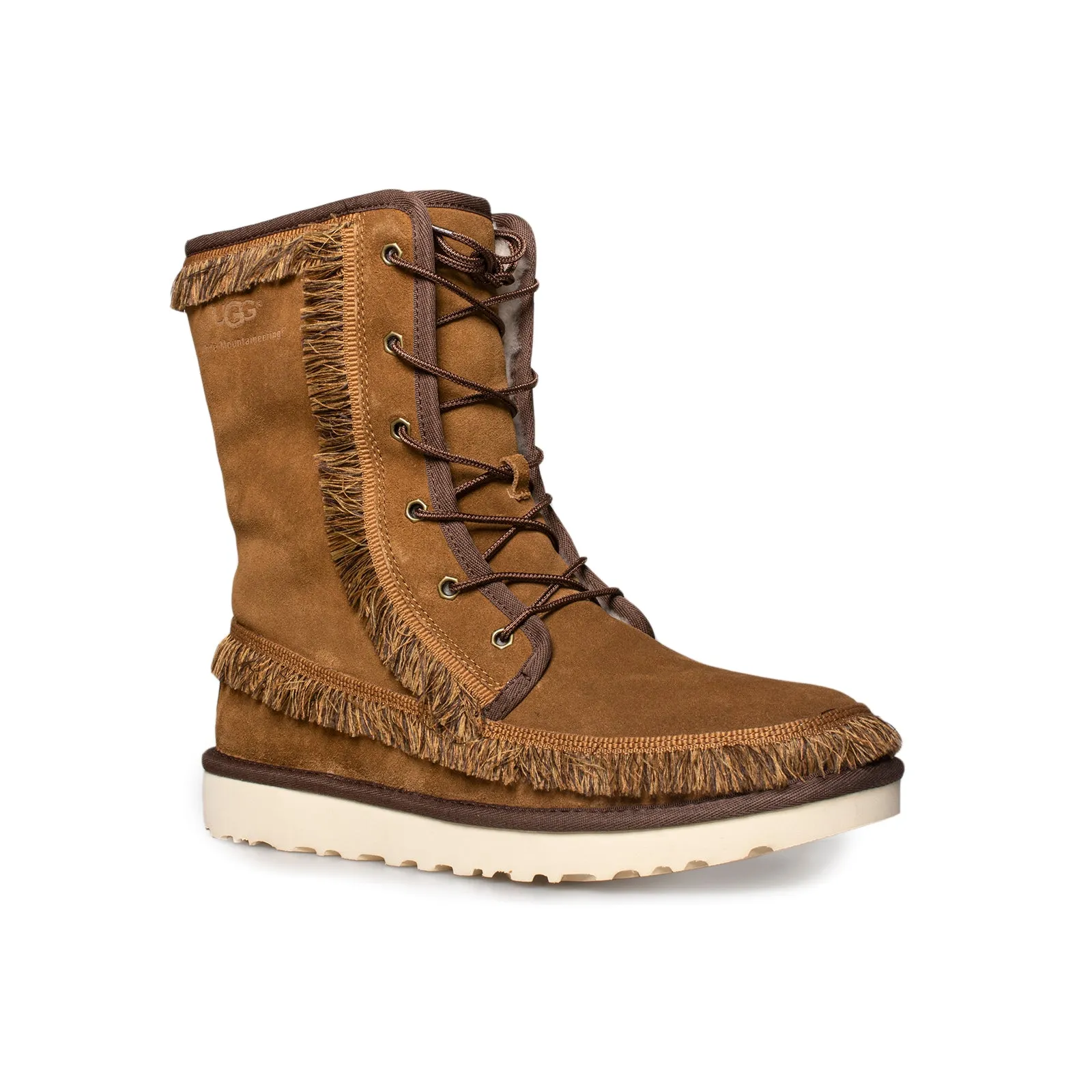 UGG Riki Lace Tall Chestnut Boots - Men's