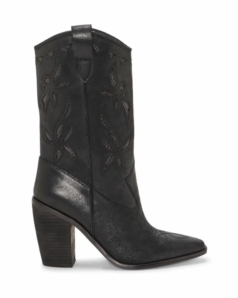 Vince Camuto ALISAH BLACK/RANCH LUX NUVO SNAKE EXO