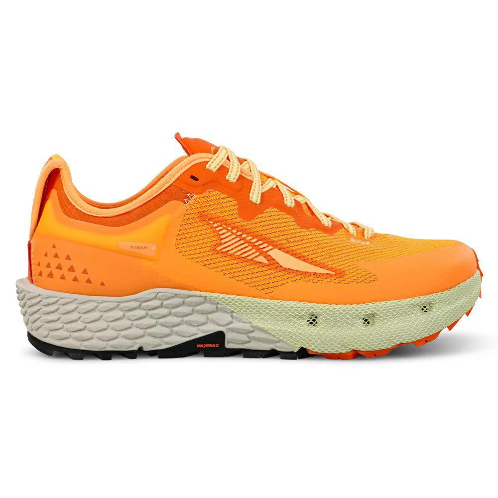 Women's Altra Timp 4, Orange, 8.5 B Medium