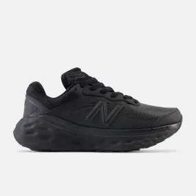 Women's New Balance Fresh Foam X 840F Slip Resistant, Black/Black, 8.5 D Wide